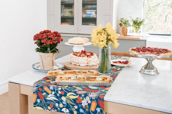 Australiana Botanical Table Runner