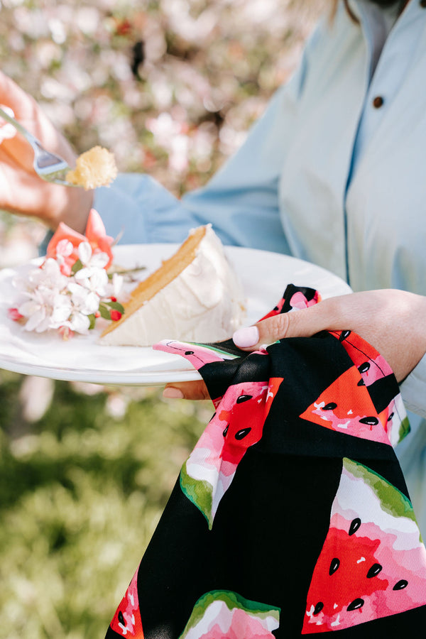 SAMPLE Black Watermelon Napkins
