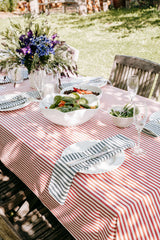 Navy Ticking Napkins
