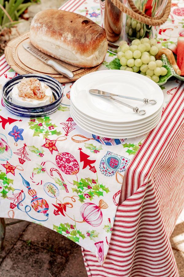 Merry & Bright Christmas Table Runner