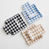 Black Gingham Placemats