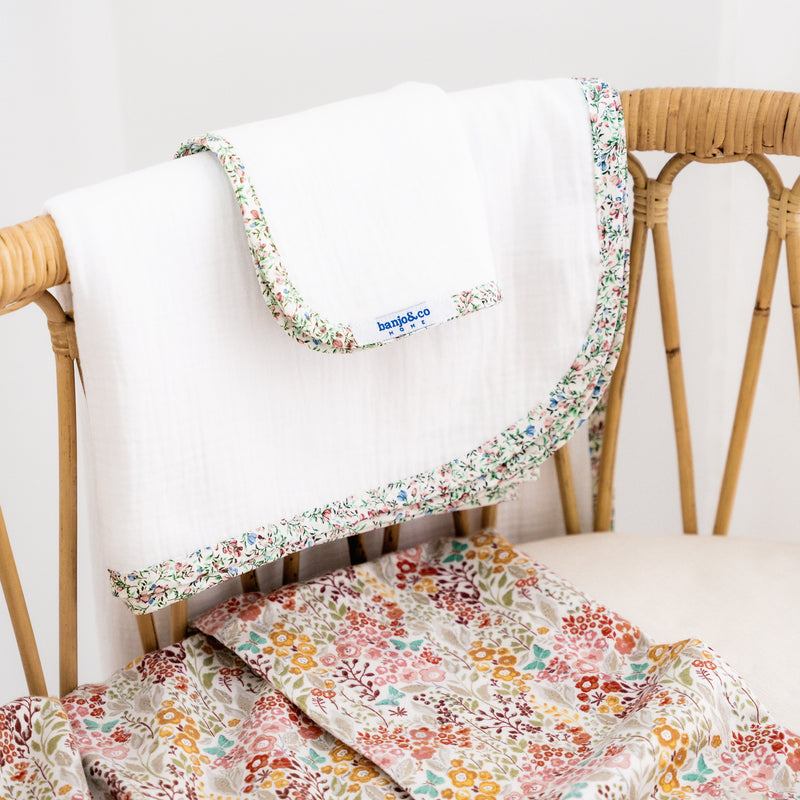 The Billie Organic Muslin Swaddle