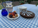 Blue Gingham Tablecloth 3m